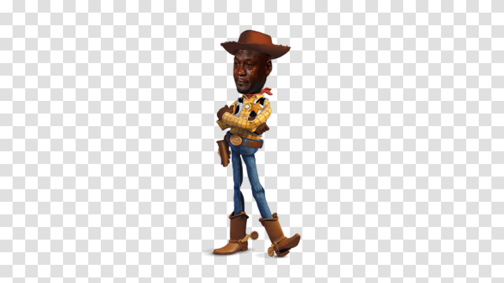 Sheriff Woody Crying Michael Jordan Know Your Meme, Person, Leisure Activities, Costume Transparent Png