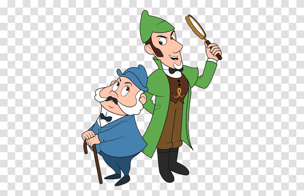 Sherlock Gnomes Clip Art Cartoon Clip Art, Elf, Costume, Stick, Cane Transparent Png
