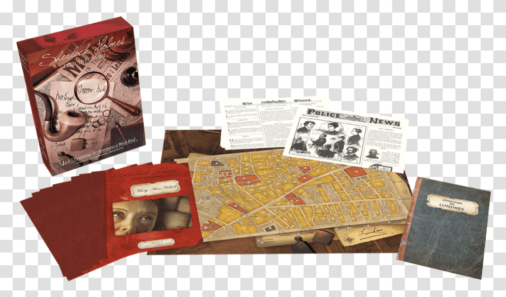 Sherlock Holmes Consulting Detective Jack The Ripper, Box, Game, Cat, Pet Transparent Png