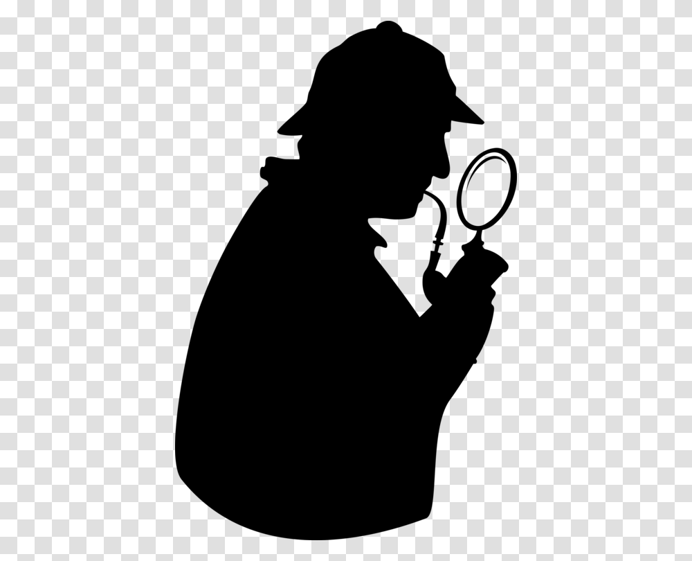 Sherlock Holmes Museum Dr Watson A Case Of Identity Silhouette, Gray, World Of Warcraft Transparent Png