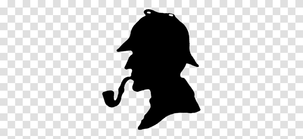 Sherlock Holmes Silhouette, Person, Human Transparent Png