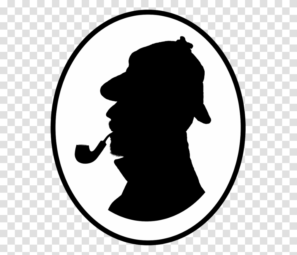 Sherlock Holmes The Loss, Stencil, Silhouette, Person, Human Transparent Png