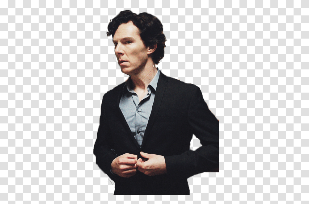 Sherlock Pic Sherlock, Suit, Overcoat, Person Transparent Png
