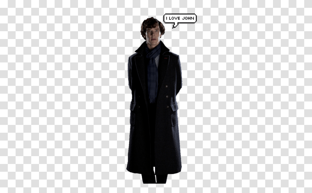 Sherlock Tumblr, Apparel, Overcoat, Person Transparent Png