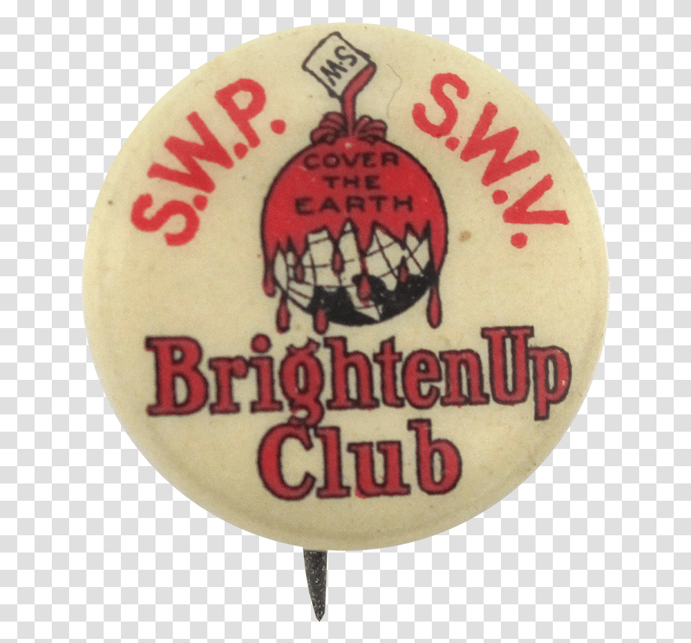Sherwin Williams Brighten Up Club Button, Logo, Symbol, Trademark, Badge Transparent Png