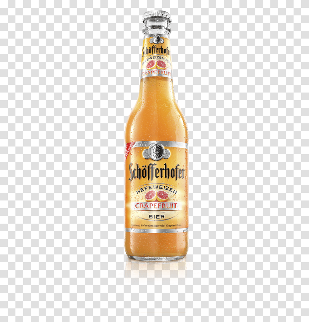 Shg Bottle On White Low Res Schofferhofer Grapefruit Hefeweizen, Beverage, Drink, Beer, Alcohol Transparent Png