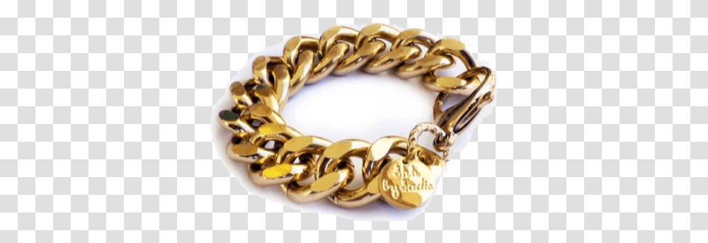 Shh By Sadie Chunky Chain Bracelet Bracelet, Jewelry, Accessories, Accessory, Gold Transparent Png