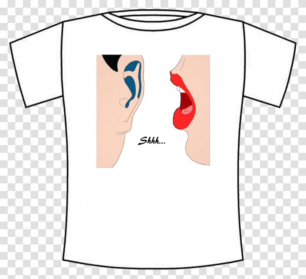 Shhh Women The Collection, Clothing, Apparel, T-Shirt, Stain Transparent Png