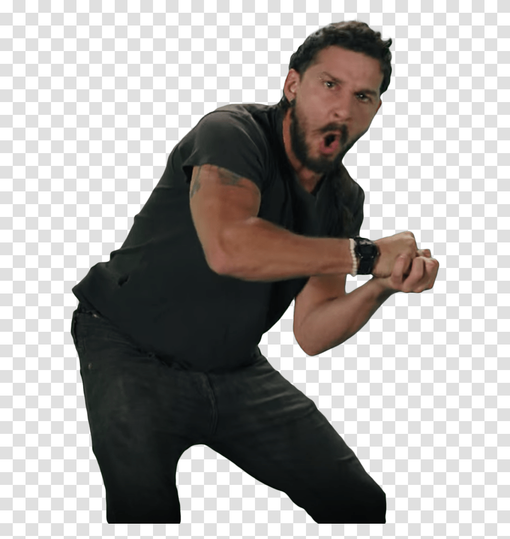 Shia Labeouf Fists Just Do It Gif, Person, Human, Sport, Sports Transparent Png