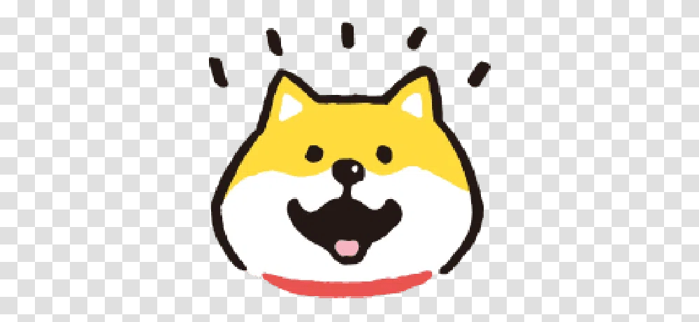 Shiba Emoji Whatsapp Stickers Happy, Giant Panda, Bear, Wildlife, Mammal Transparent Png