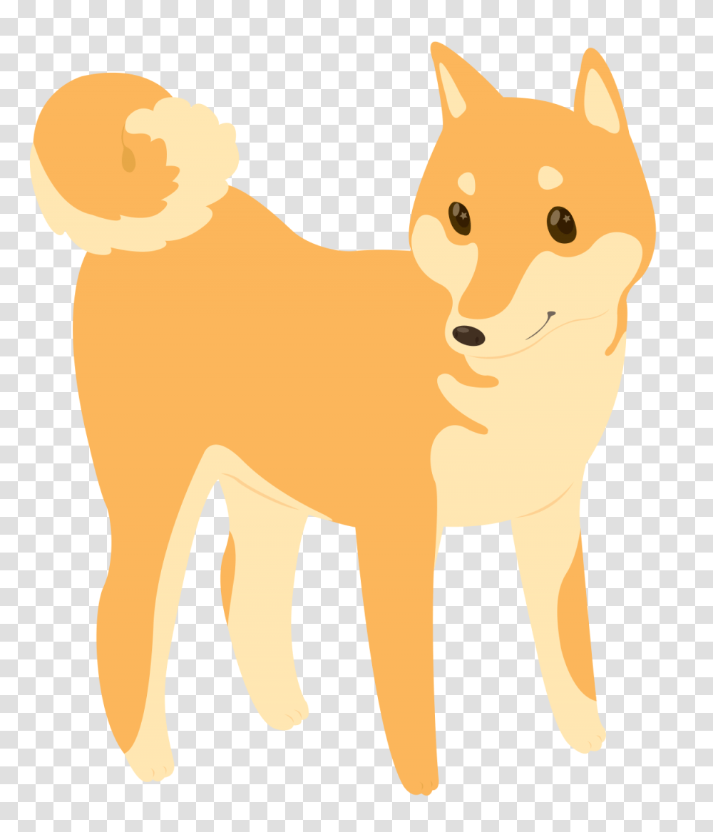 Shiba Inu Pattern On Behance, Mammal, Animal, Cow, Cattle Transparent Png