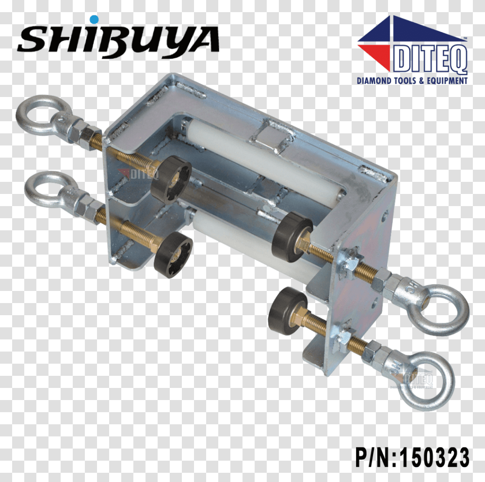 Shibuya Wall Mount Adapter For Core Drills Diteq, Tool, Machine, Clamp Transparent Png