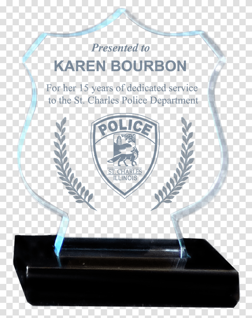 Shield Acrylic Trophy Download Zero Project Award Winner 2018, Emblem, Logo, Trademark Transparent Png