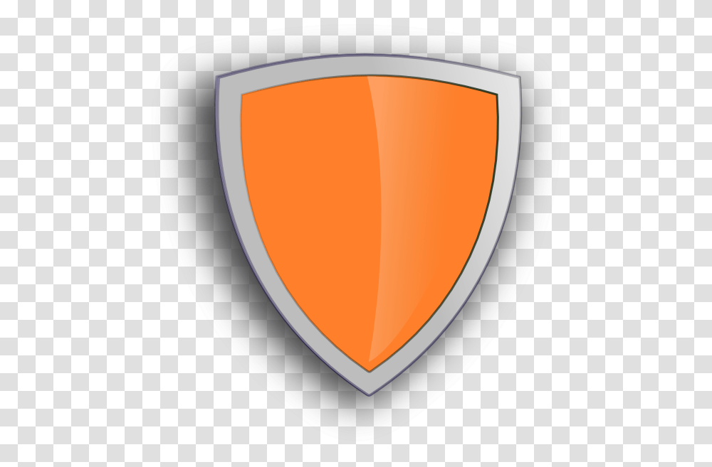 Shield Background Clipart Shield Orange, Armor Transparent Png