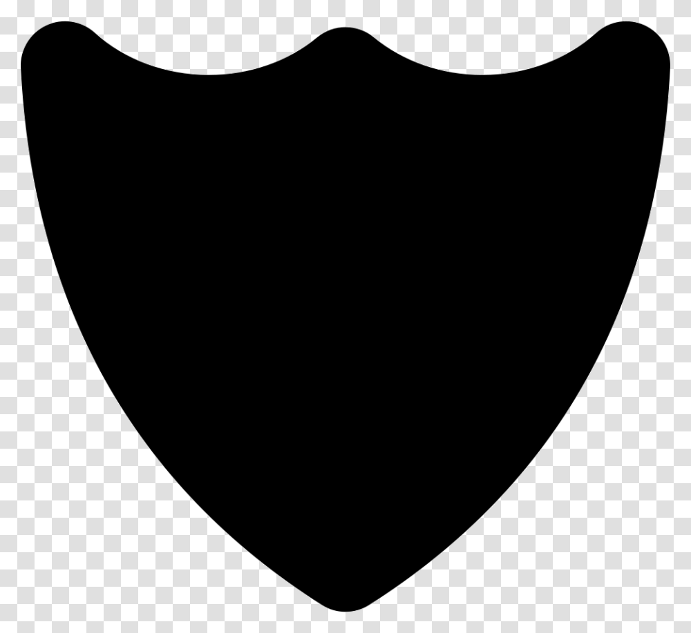 Shield Black Shape Heart With Shine, Rug, Pillow, Cushion, Plectrum Transparent Png