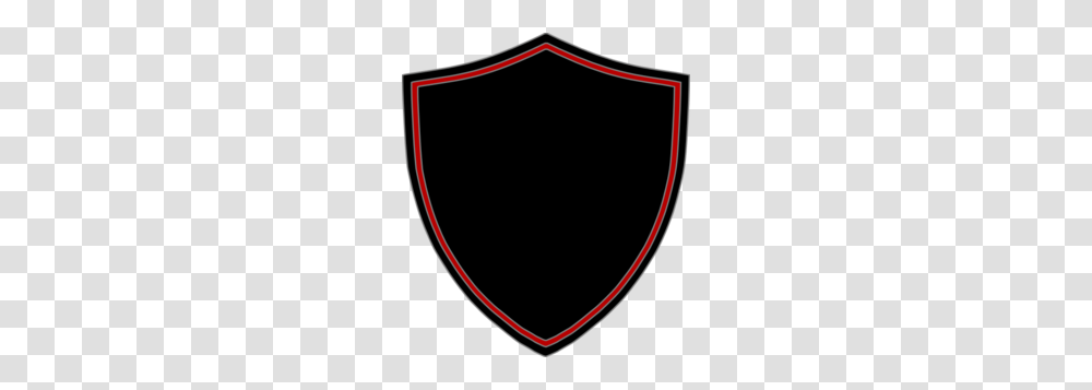 Shield Blackred Clip Art, Armor Transparent Png