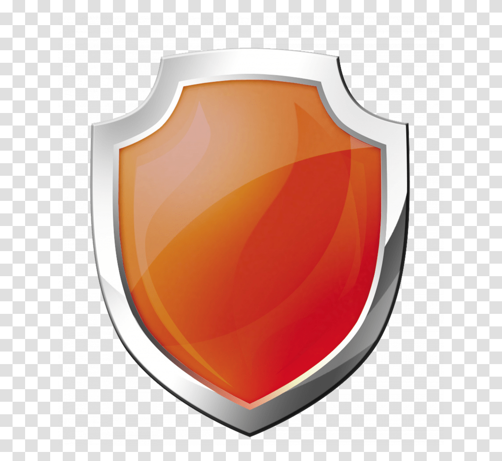 Shield Clipart Orange Shield, Armor, Lamp Transparent Png