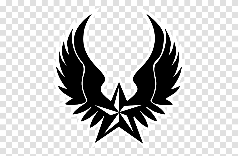 Shield Clipart Winged Logo For Picsart, Emblem, Painting Transparent Png