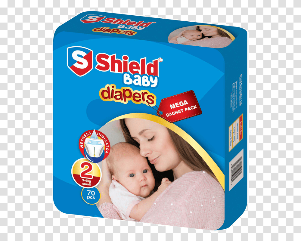 Shield Diaper Bachat Small, Person, Human, Advertisement, Poster Transparent Png