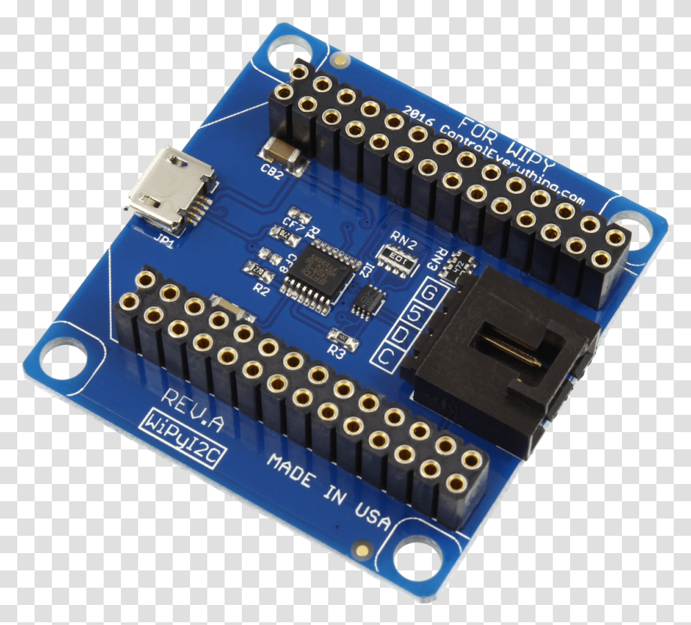 Shield For Wipy With Usb Port Electronic Component, Electronic Chip, Hardware, Electronics, Computer Transparent Png