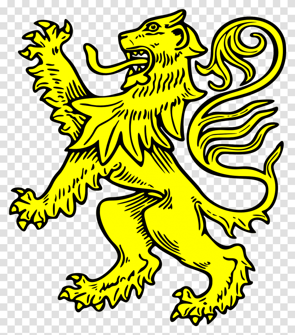 Shield Gold Coat Free Vector Graphic On Pixabay Heraldic Lion Rampant, Symbol, Logo, Trademark, Emblem Transparent Png