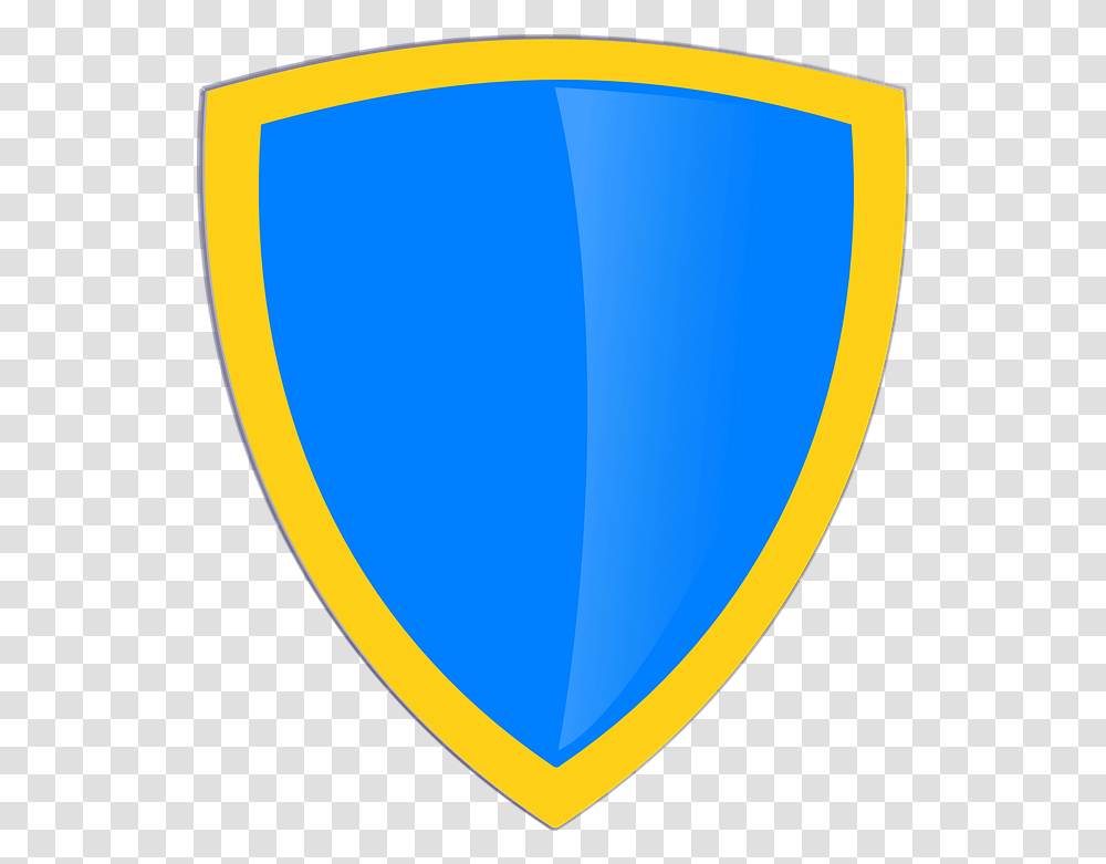 Shield Gold Symbol Shield Clipart Yellow And Blue, Armor Transparent Png