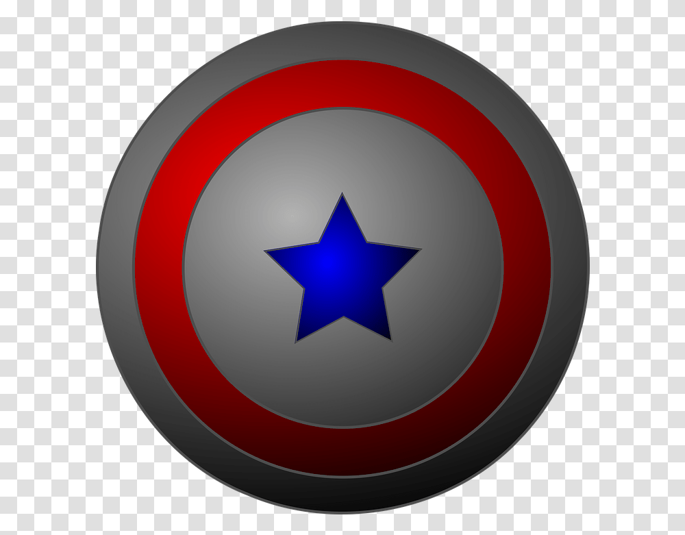 Shield Gray Red Free Image On Pixabay Star Shield, Symbol, Star Symbol Transparent Png