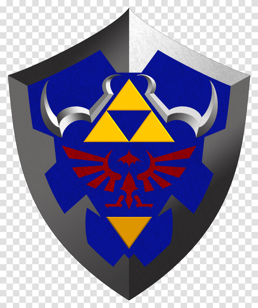 Shield In Legend Of Zelda Ocarina Of Time, Emblem, Armor, Logo Transparent Png