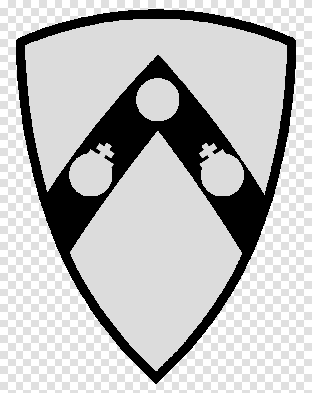 Shield John Hawkwood Coat Of Arms, Armor, Stencil Transparent Png