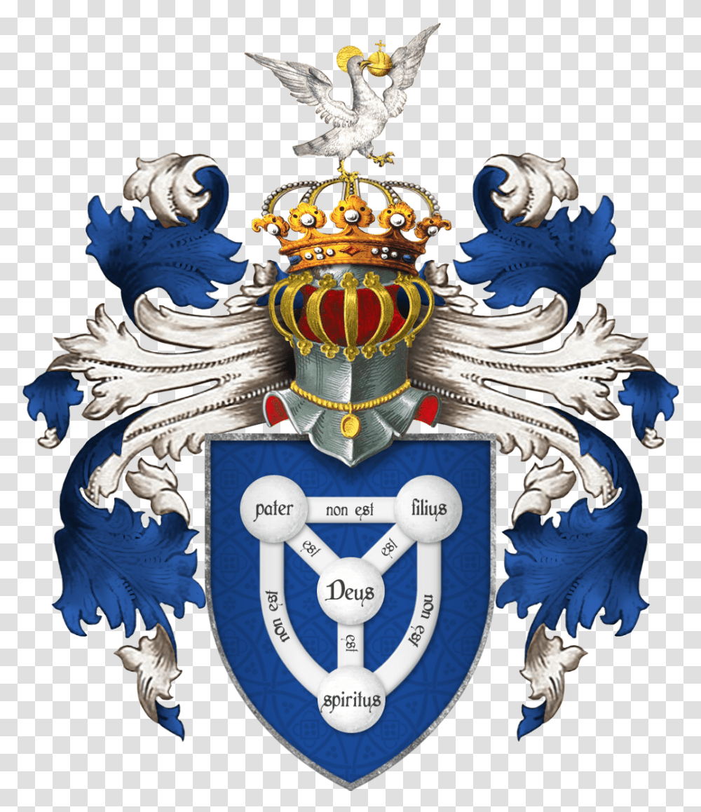 Shield Of The Trinity Aka Arms Of The Faith Lucy Coat Of Arms, Armor Transparent Png