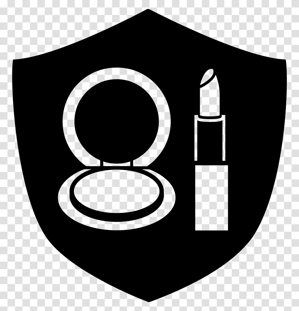 Shield Person Icon, Lipstick, Cosmetics, Label Transparent Png