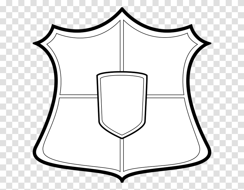 Shield Protect Black White Protection Security Shield Clipart, Armor Transparent Png