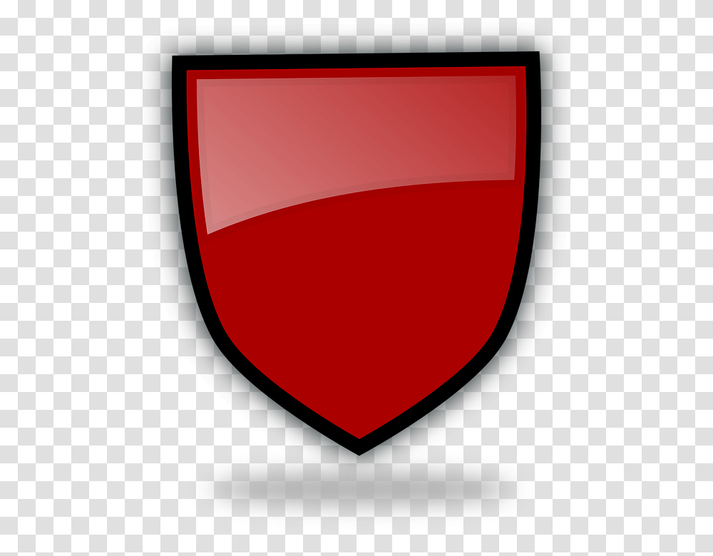 Shield Protection Red Firewall Antivirus Armor Emblem, Monitor, Screen, Electronics, Display Transparent Png