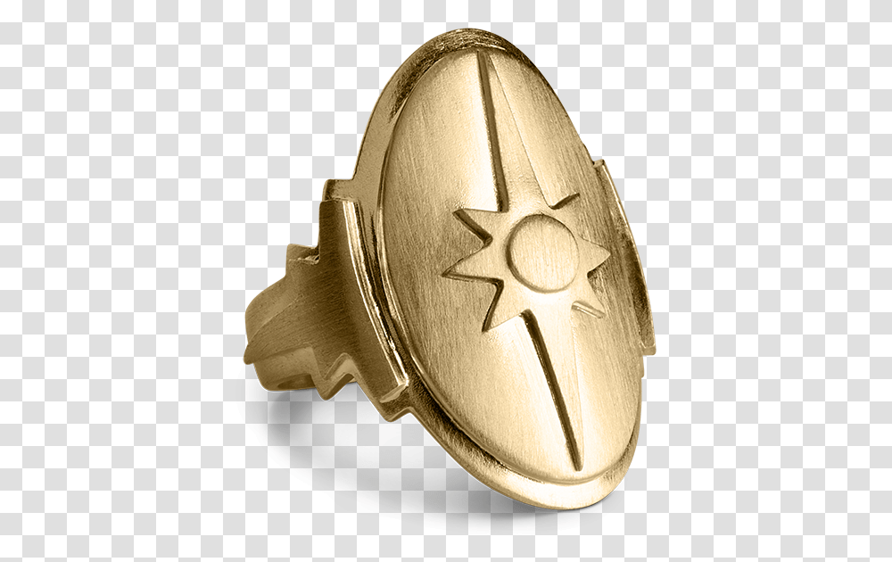 Shield Ring Jane Knig Magento, Logo, Symbol, Trademark, Bronze Transparent Png