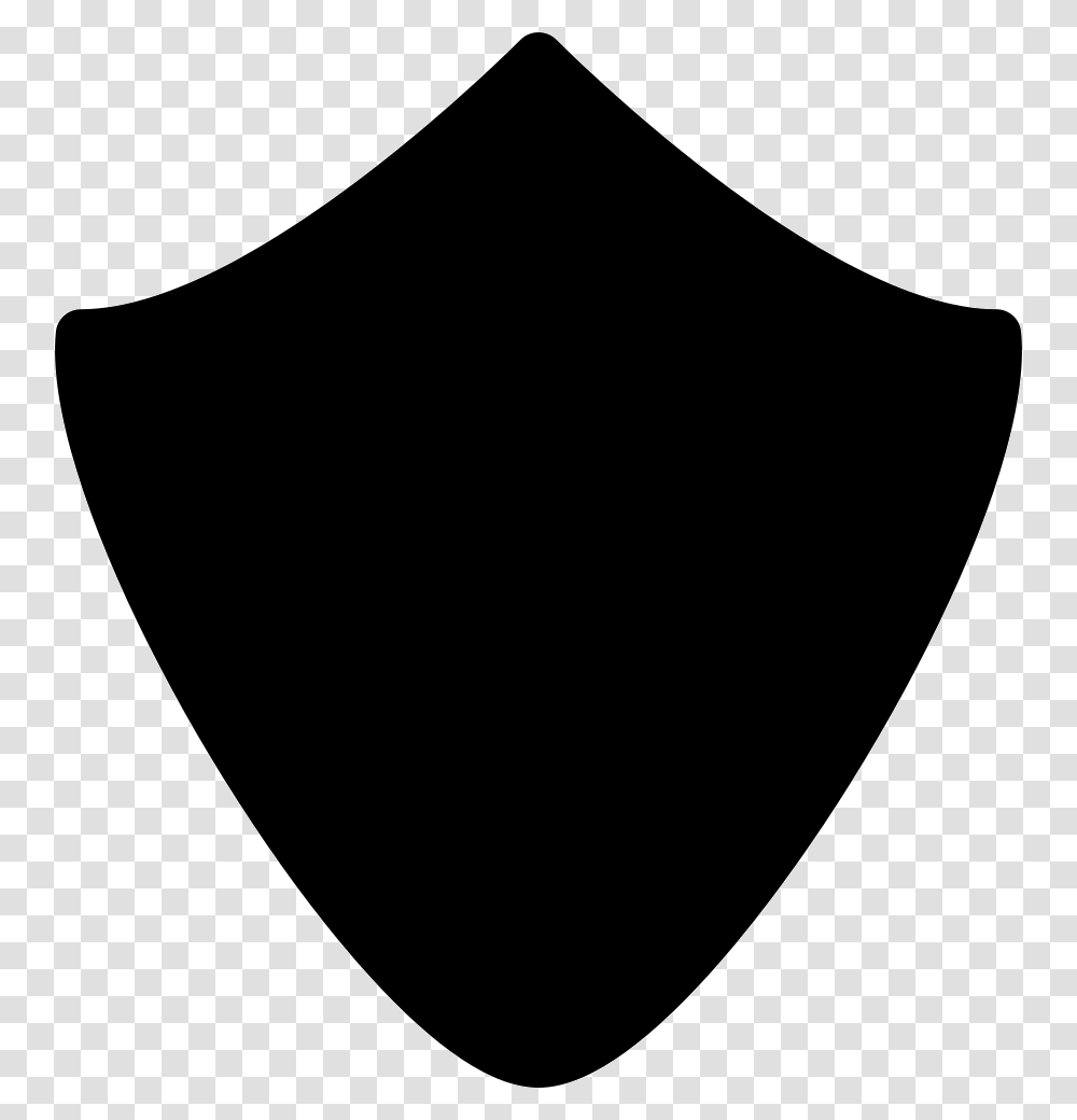 Shield Silhouette Of Rhomboid Shape Shield, Armor, Pillow, Cushion, Plectrum Transparent Png