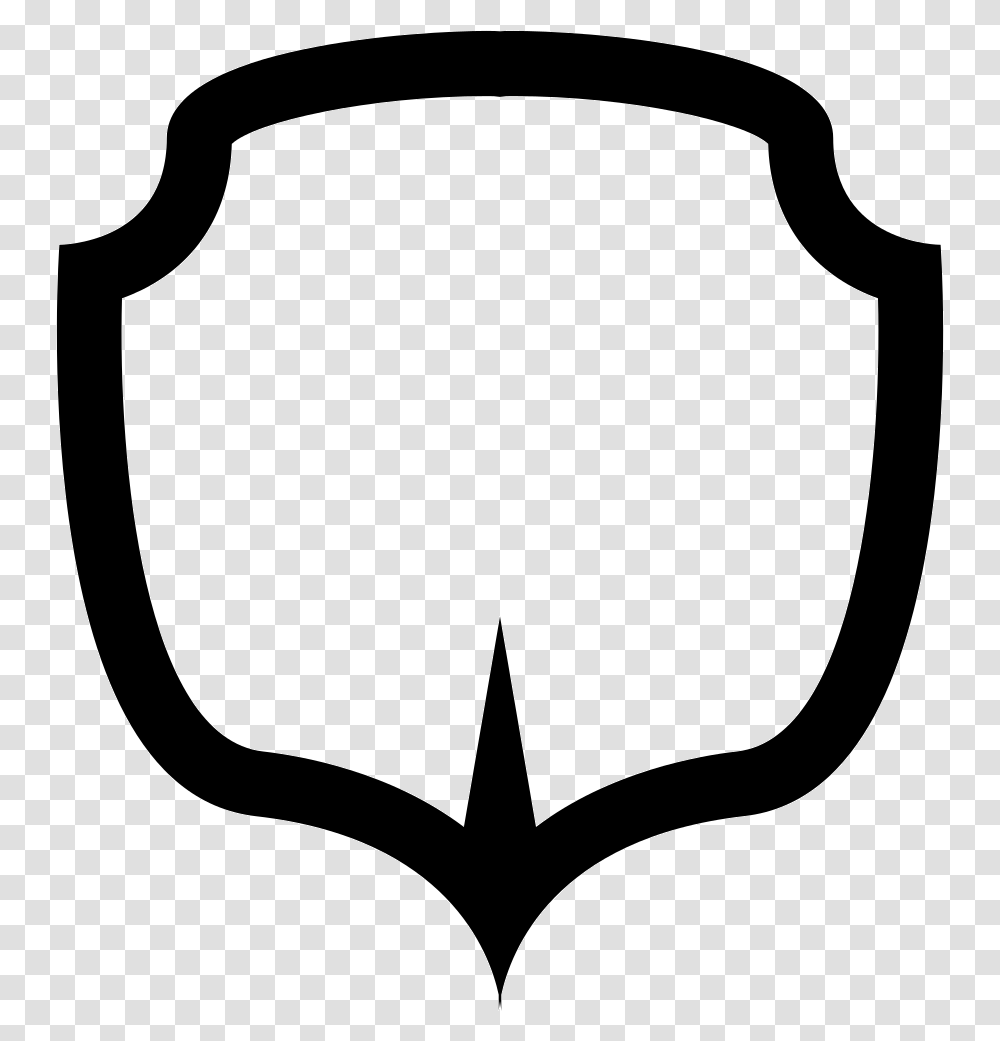 Shield White Shape Formas De Escudps, Armor, Emblem Transparent Png