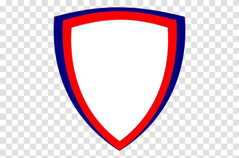 Shield Wht W Red Border Clip Art For Web, Armor, Rug Transparent Png