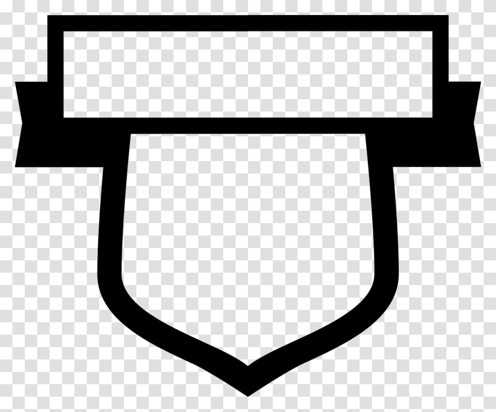 Shield With Banner, Armor, Lamp Transparent Png