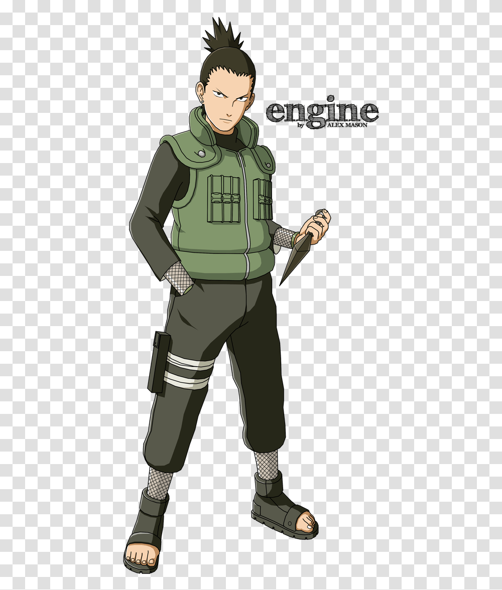Shikamaru Nara, Ninja, Person, Sweatshirt Transparent Png
