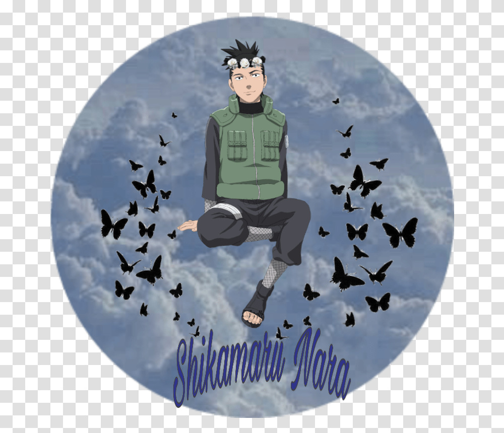 Shikamaru Naruto Icon Circle, Bird, Animal, Person, Outdoors Transparent Png