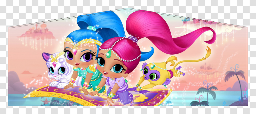 Shimmer And Shine Background, Doll, Toy Transparent Png