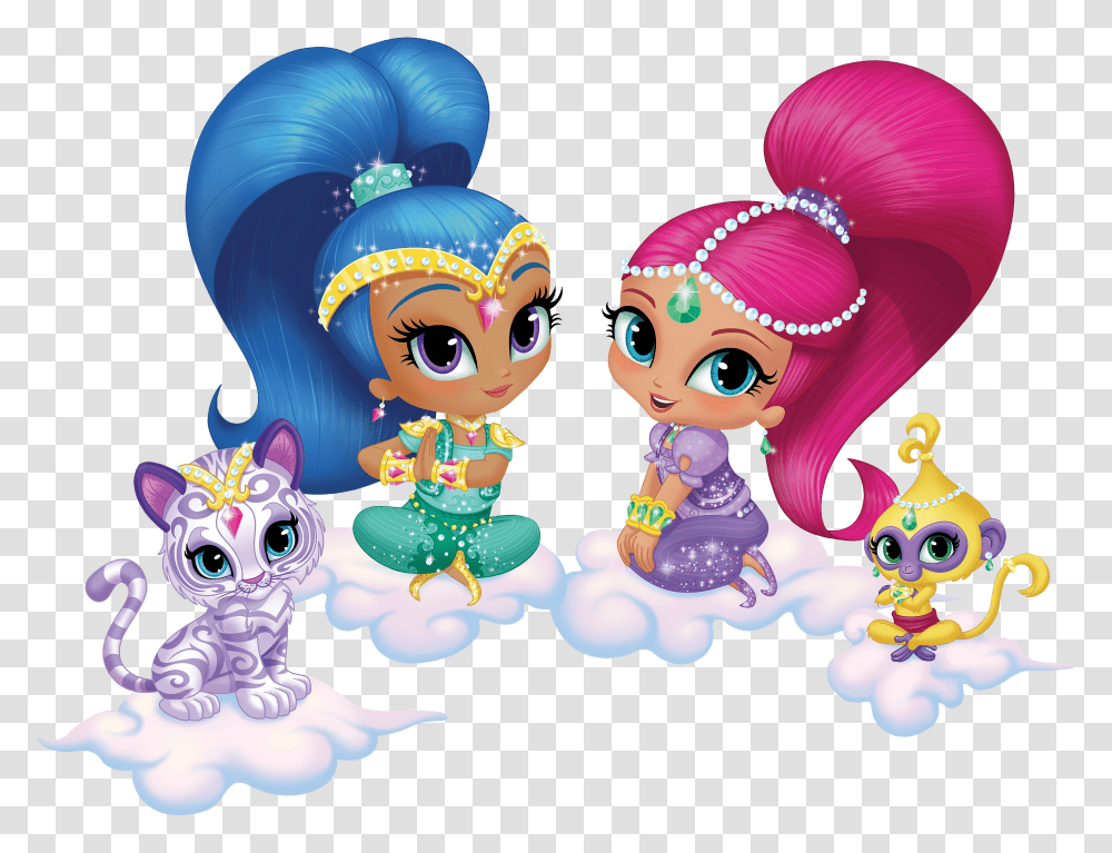 Shimmer And Shine Cartoon Gallery Transparent Png