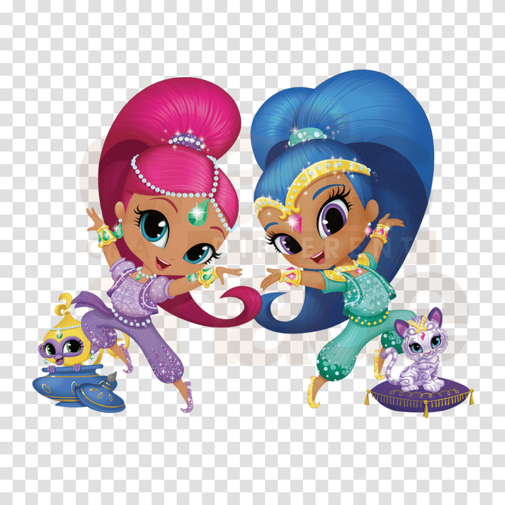 Shimmer And Shine Clip Art, Crowd, Doodle, Drawing Transparent Png