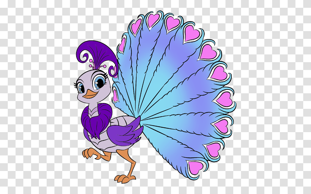 Shimmer And Shine Clipart Cartoon Clip Art, Purple, Painting, Bird Transparent Png
