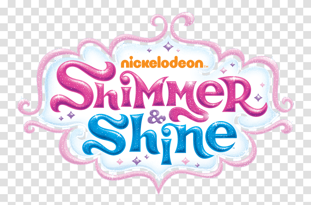 Shimmer And Shine Costumes Logo Shimmer And Shine, Label, Doodle, Drawing Transparent Png