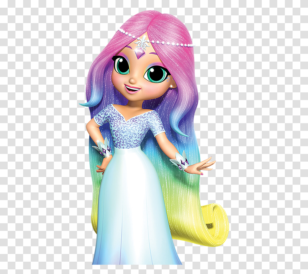 Shimmer And Shine Imma, Doll, Toy, Barbie, Figurine Transparent Png