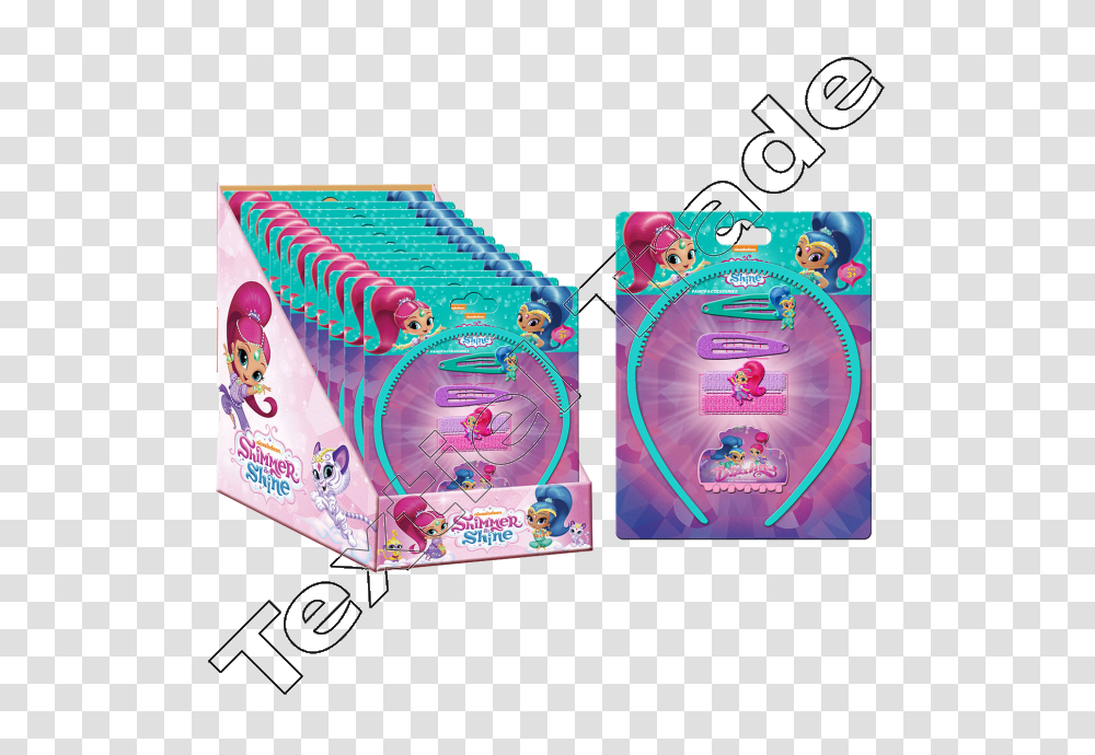 Shimmer And Shine Pieces Hair Set Textiel Trade, Sweets, Food, Confectionery, Electronics Transparent Png