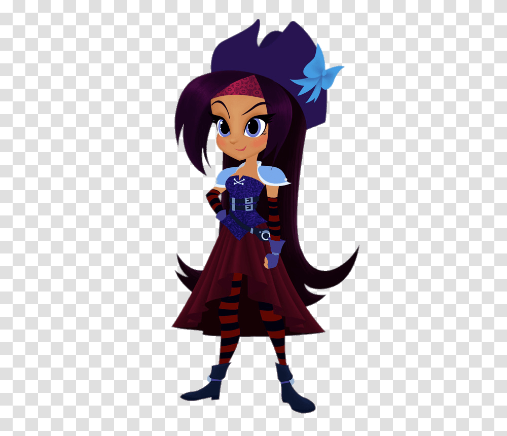 Shimmer And Shine Zora, Costume, Person, Pirate Transparent Png