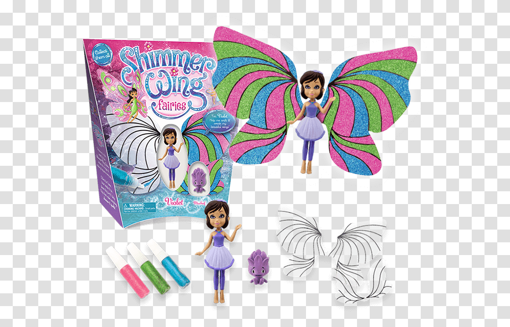 Shimmer Wing Fairies, Person, Toy, Costume Transparent Png
