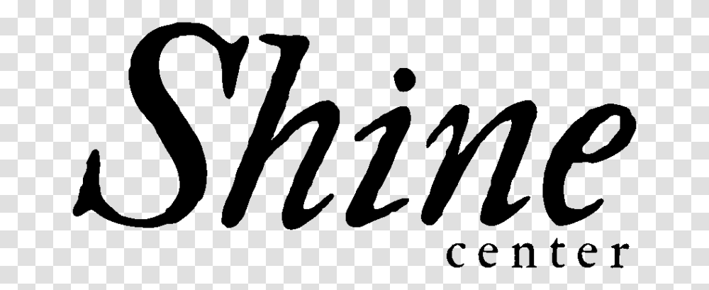 Shine Center Logo Calligraphy, Gray, World Of Warcraft Transparent Png
